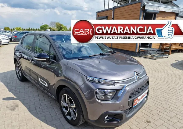 samochody osobowe Citroen C3 cena 55900 przebieg: 26000, rok produkcji 2021 z Rzgów